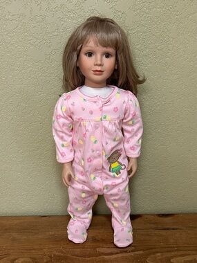 Gorgeous My Twinn Doll Honey Blonde Hair & Amber Eyes Denver Body EUC